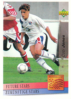 Cobi Jones USA Upper Deck World Cup 1994 Preview Eng/Ger Future Stars #145
